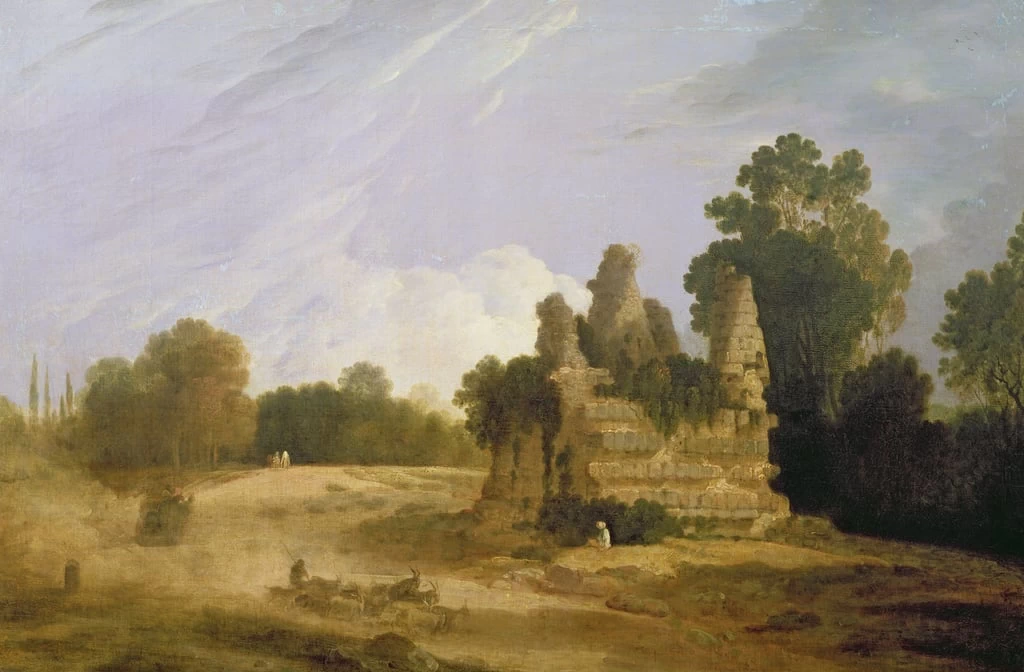 La tomba di Orazi e Curiazi - Collection of the Earl of Pembroke, Wilton House, Wilts